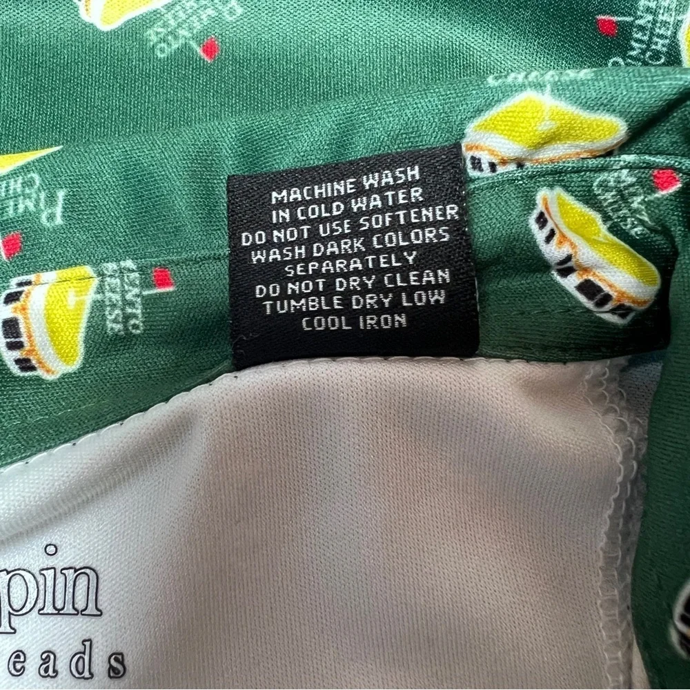 Backspin Cheese Please Polo (hunter green) size Large - Picture 9 of 11